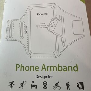 White Phone Armband